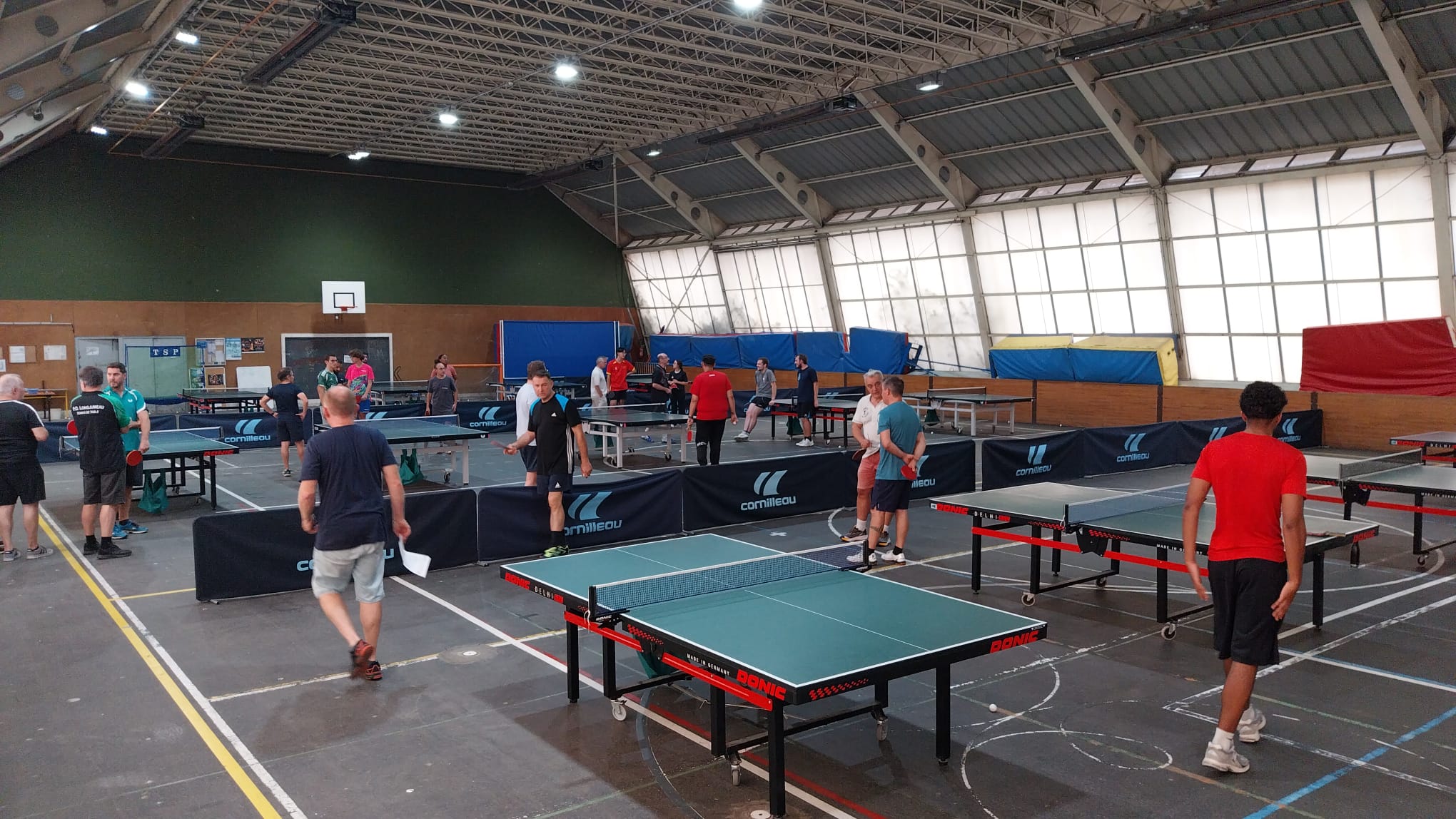Reprise de la saison au gymnase Raymond Linder
