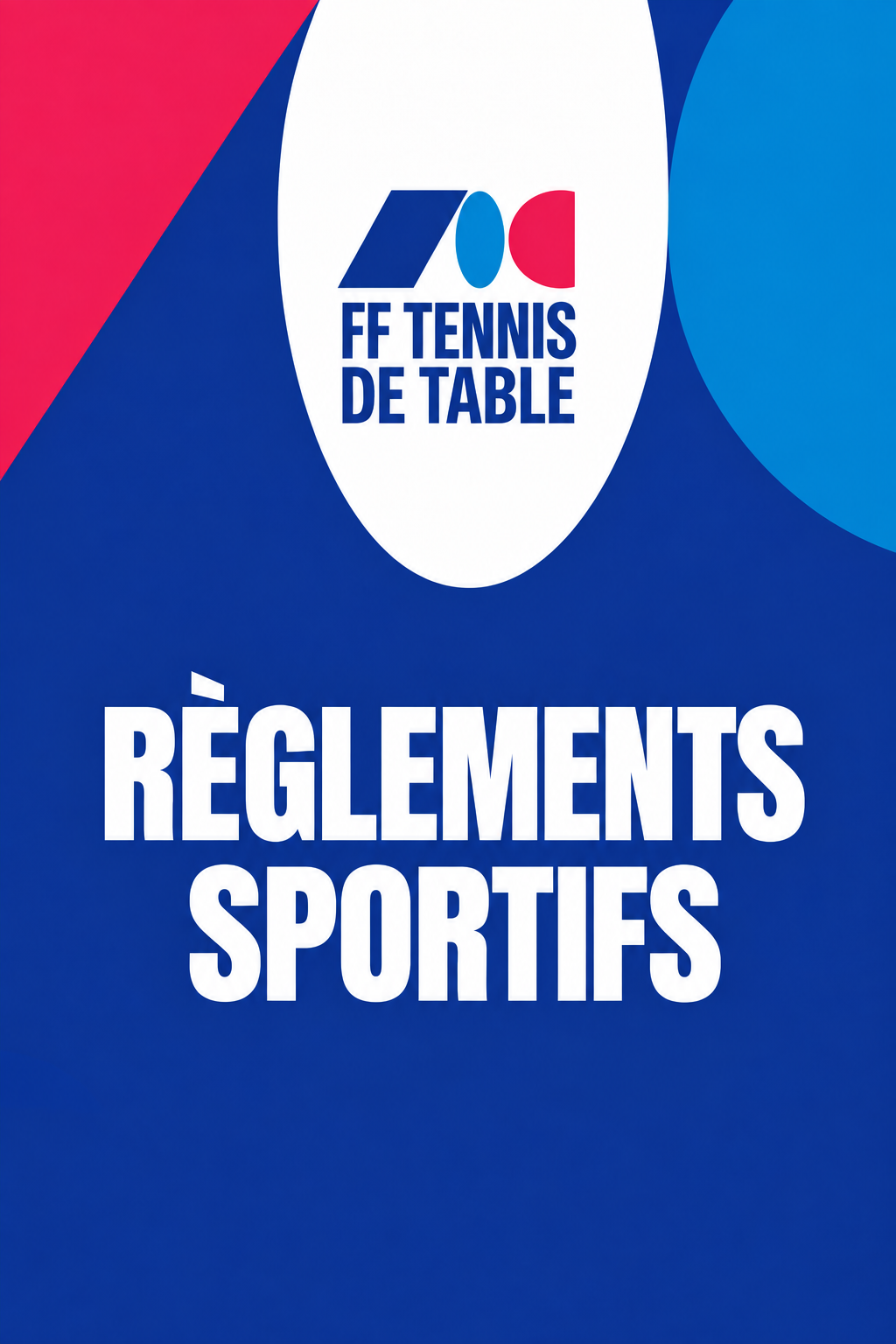 Couverture du règlement sportif FFTT